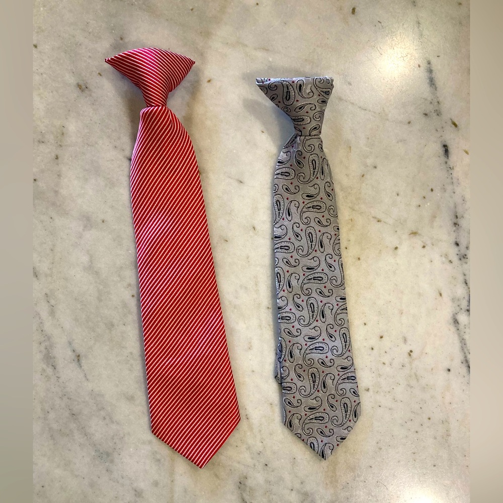 2 boys ties